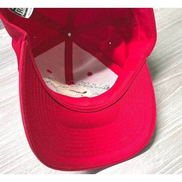 Seefried Ranch Snapback Hat Houston ID Cowboy Rodeo Red Roping Cap - Picture 6 of 8